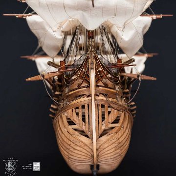 HMSビクトリー(構造模型)画像
