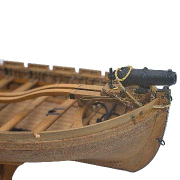 トェルブ　アパッソル　艦載ボート（24ポンドキャロネード：戦闘時タイプ）1841の画像