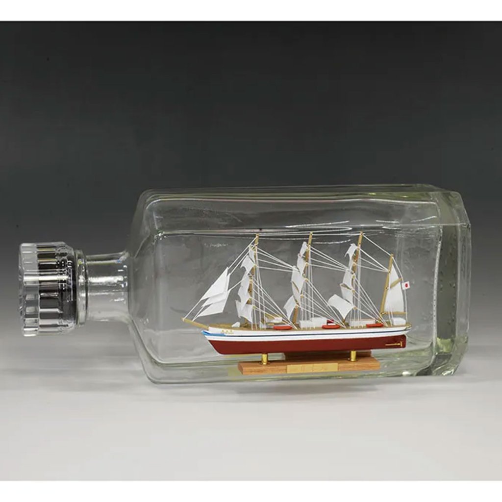 日本丸ボトルシップ 木製ボトルシップキット（国産） 日本丸（ボトルシップ）