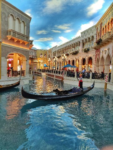 ベネチアのゴンドラの画像