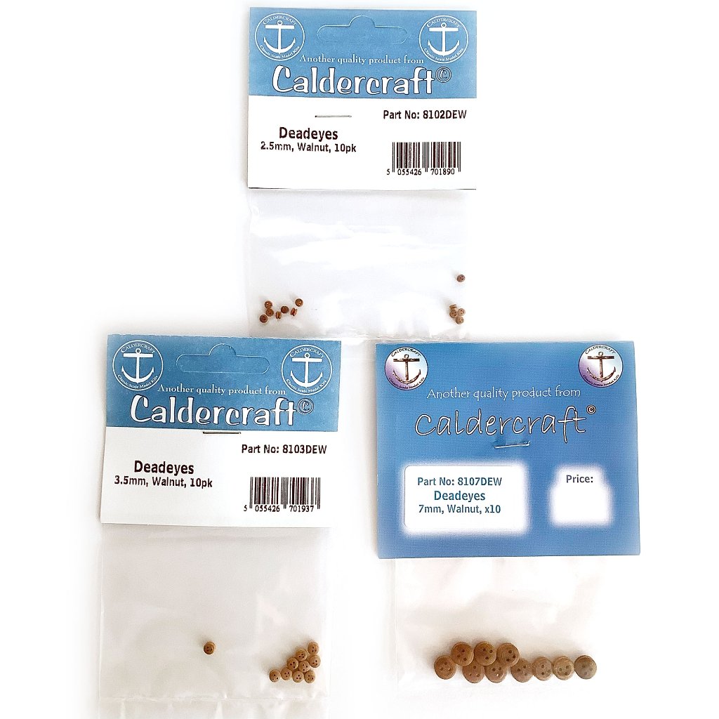 デッドアイ（ウォールナット）(10コ)の画像