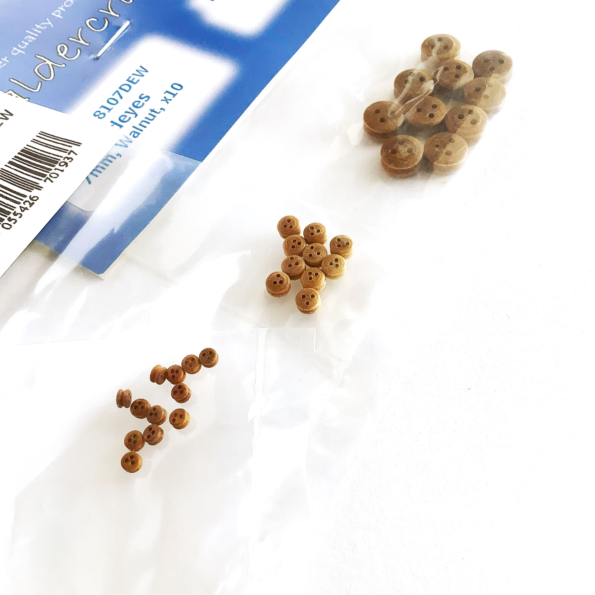 デッドアイ（ウォールナット）(10コ)の画像