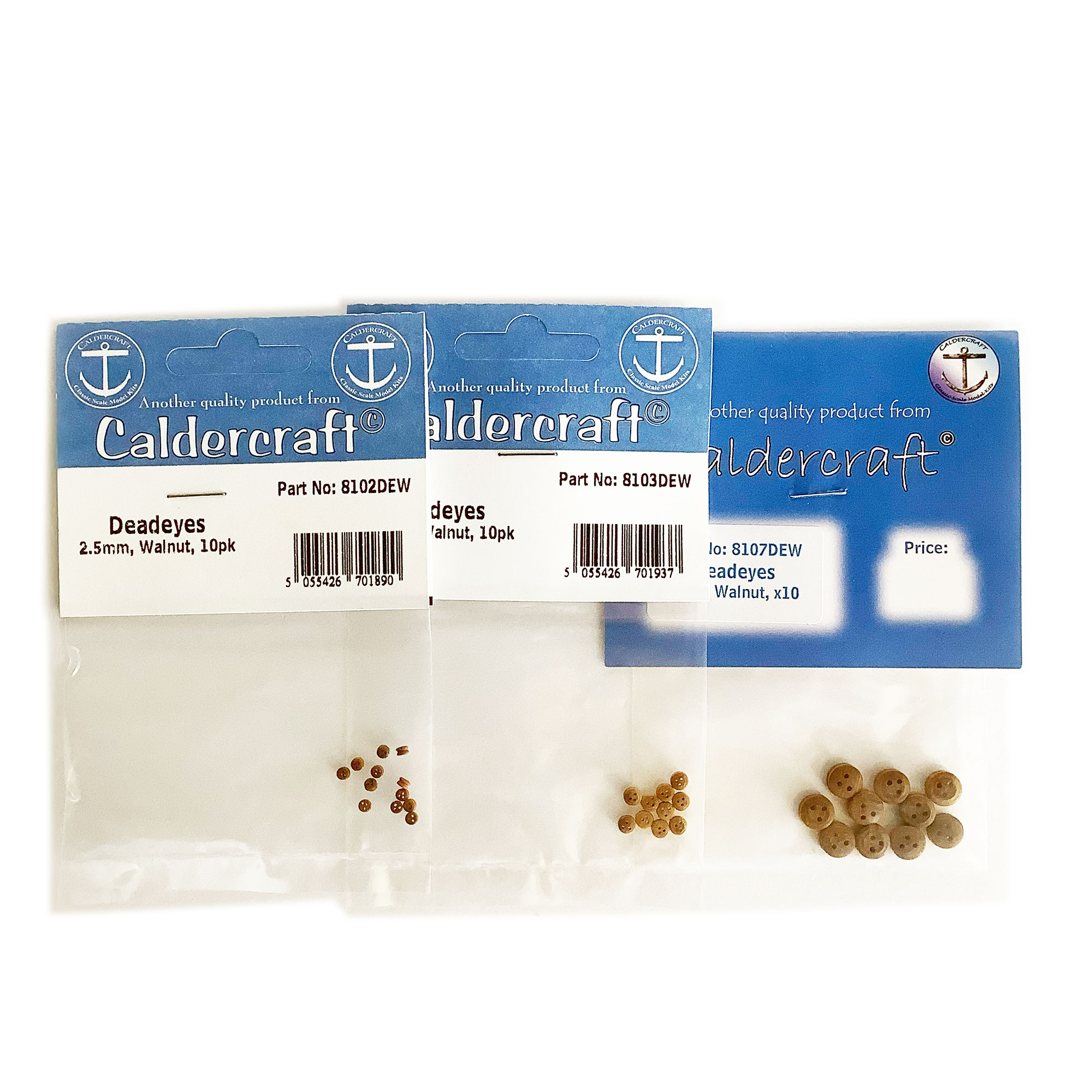 デッドアイ（ウォールナット）(10コ)の画像