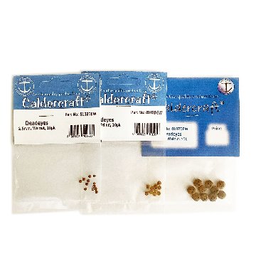 デッドアイ（ウォールナット）(10コ)の画像