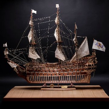 木製帆船模型キット ブルーノーズ2