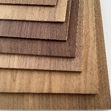 アフリカンブラックウォールナットシート（幅100ｍｍ×長さ500ｍｍ）の画像