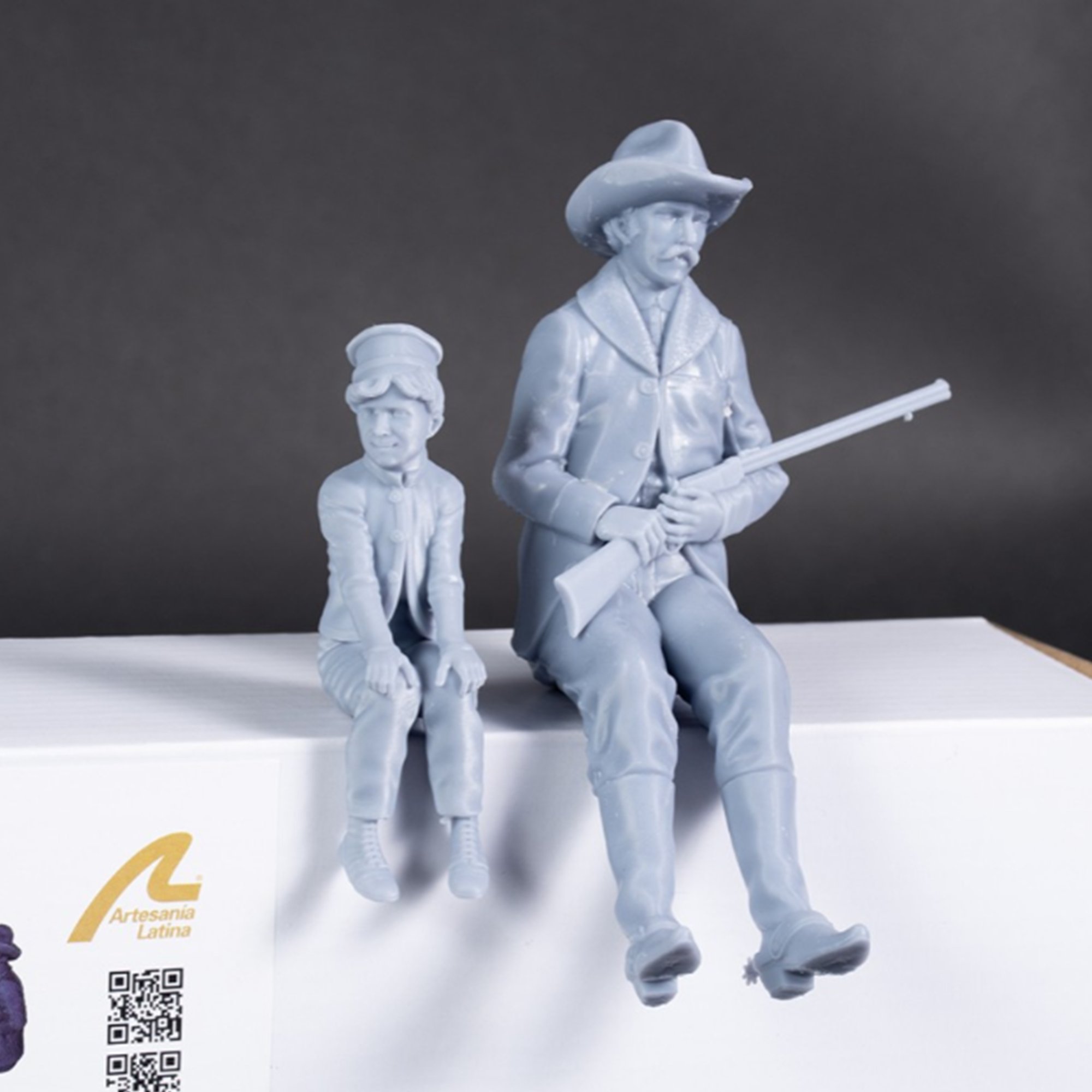 駅馬車（改訂版）フィギュア / 1セット（4）の画像