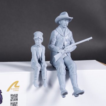 駅馬車（改訂版）フィギュア / 1セット（4）の画像