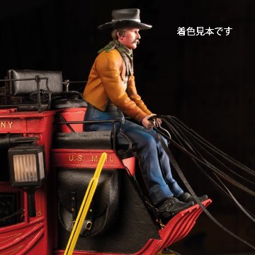 駅馬車（改訂版）フィギュア / 1セット（4）の画像