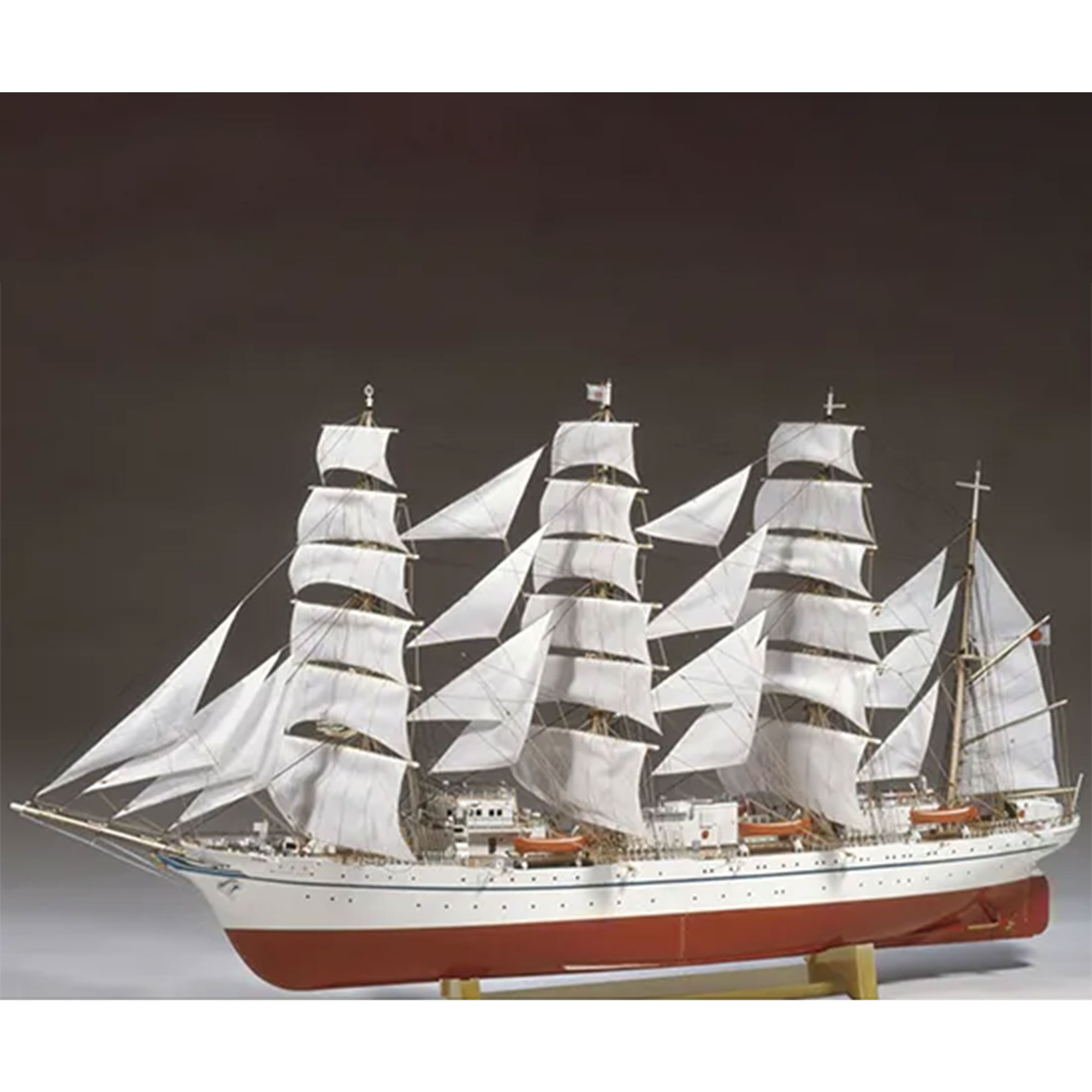 日本丸（帆付）1/160の画像