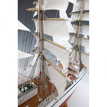 日本丸（帆付）1/160の画像