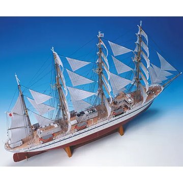 日本丸（帆付）1/160の画像