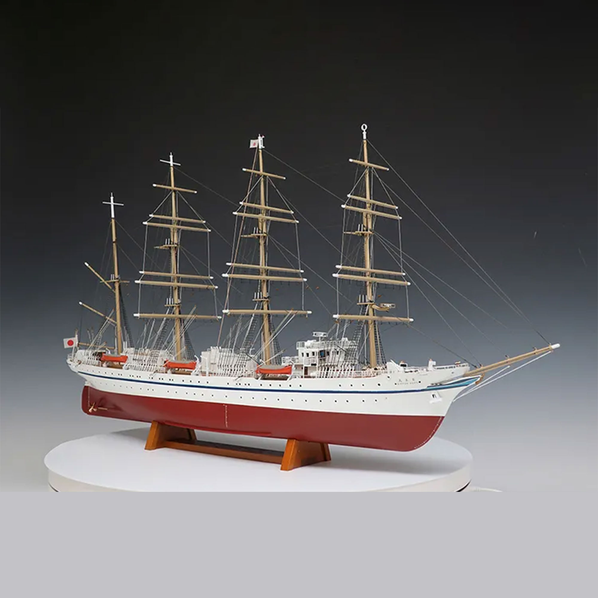 日本丸（帆無）1/160の画像