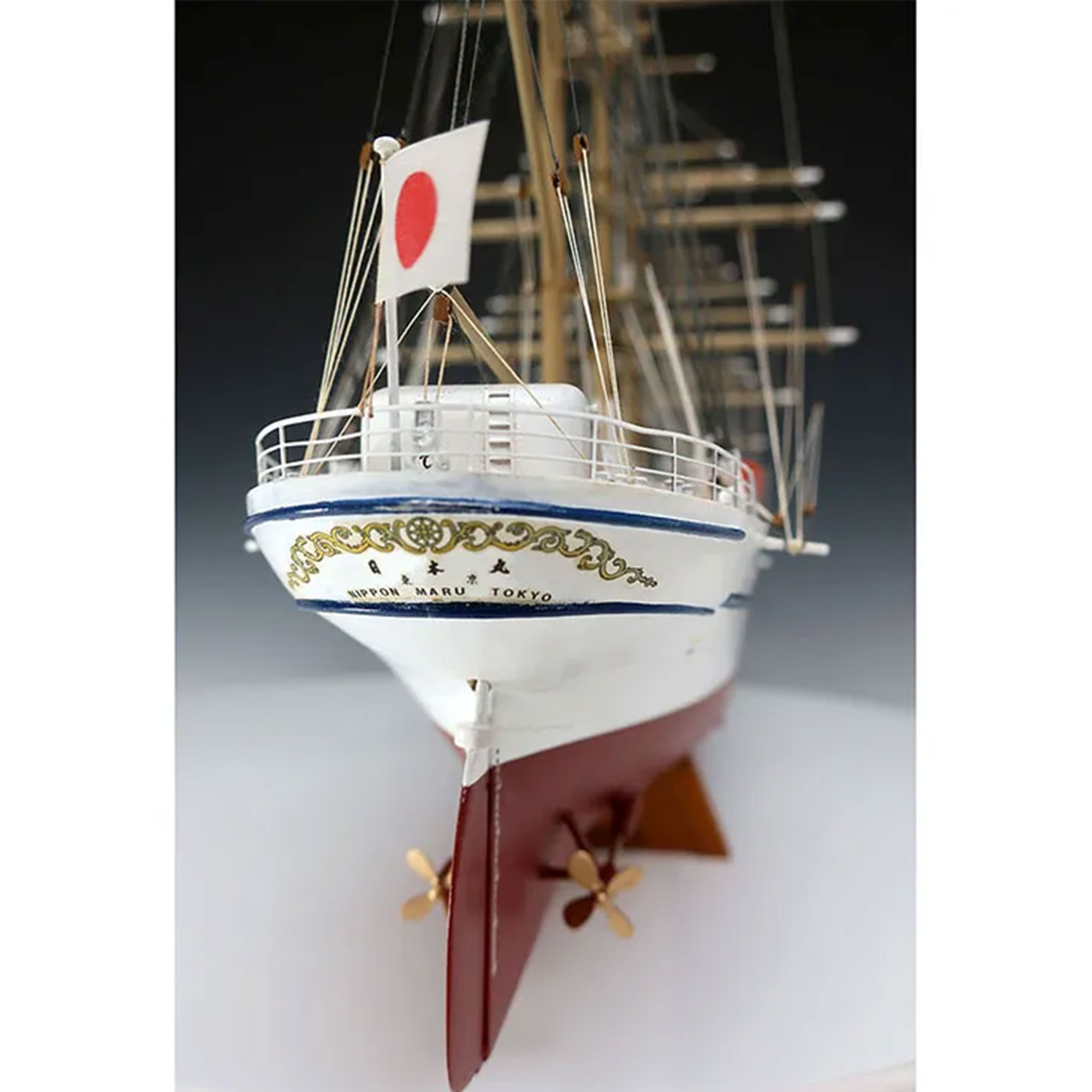 日本丸（帆無）1/160の画像