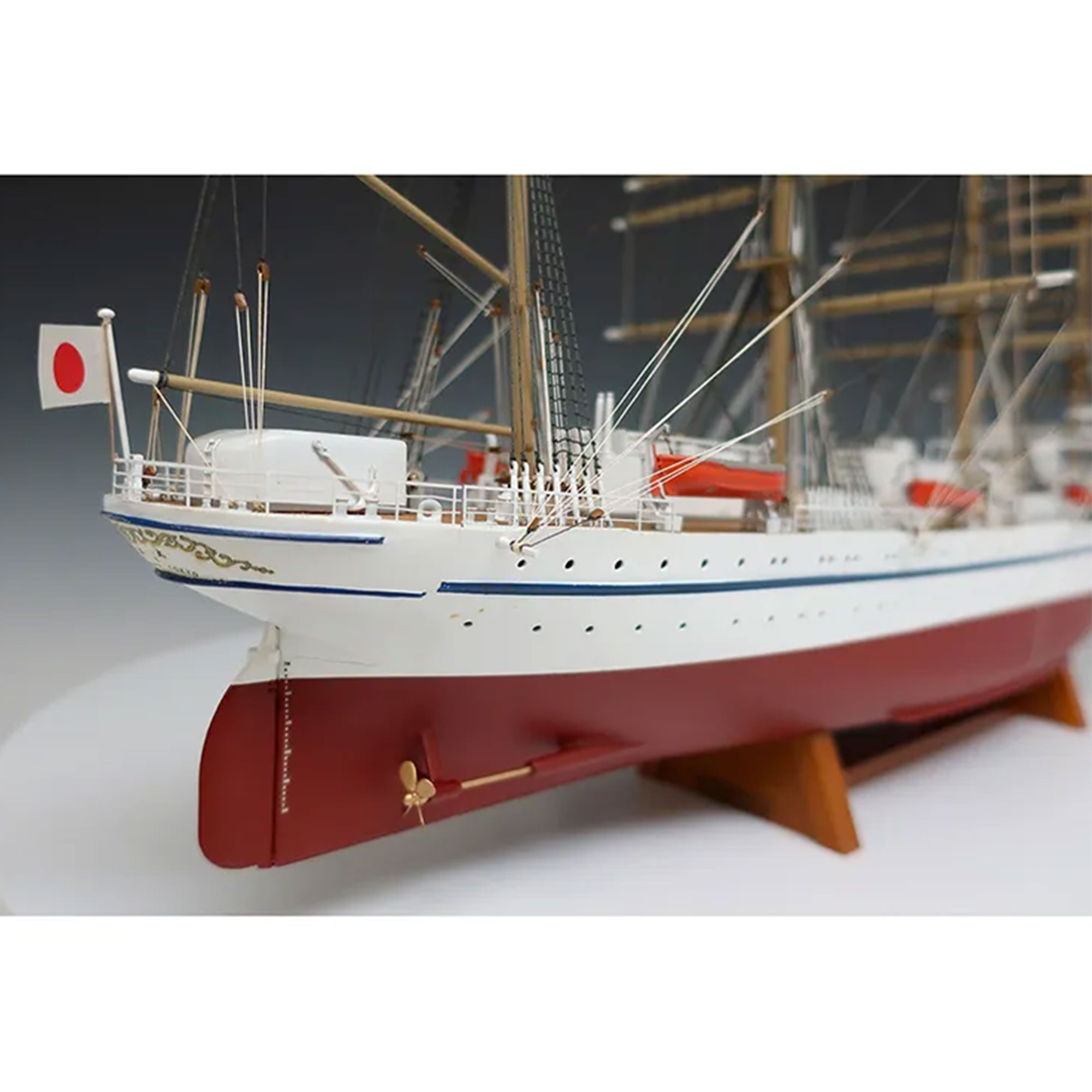 日本丸（帆無）1/160の画像