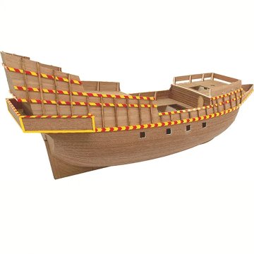 ゴールデンハインド1/50の画像