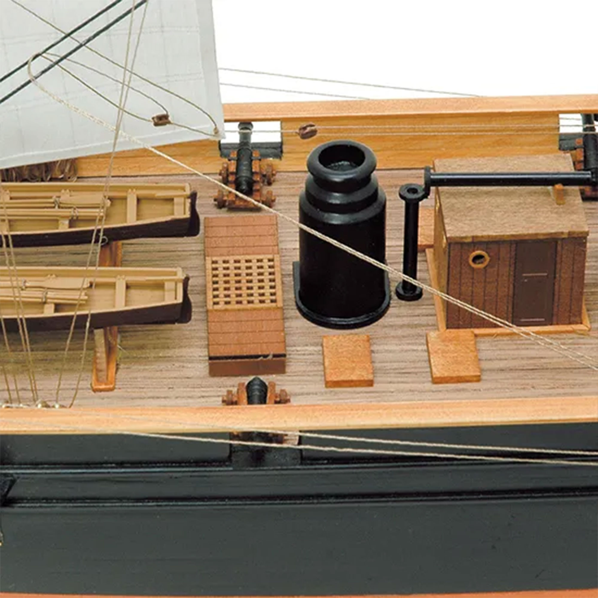 国産木製キット（入門用） 咸臨丸(帆付）