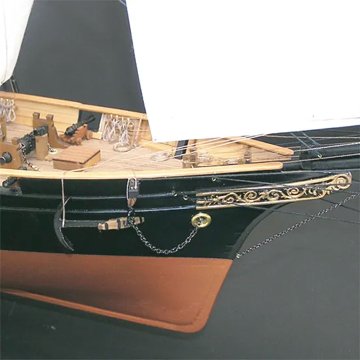 咸臨丸(帆付）1/75の画像