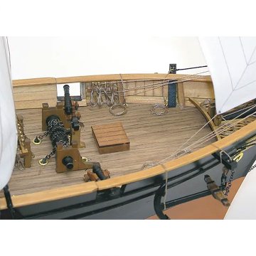 咸臨丸(帆付）1/75の画像