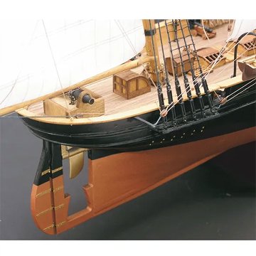 咸臨丸(帆付）1/75の画像