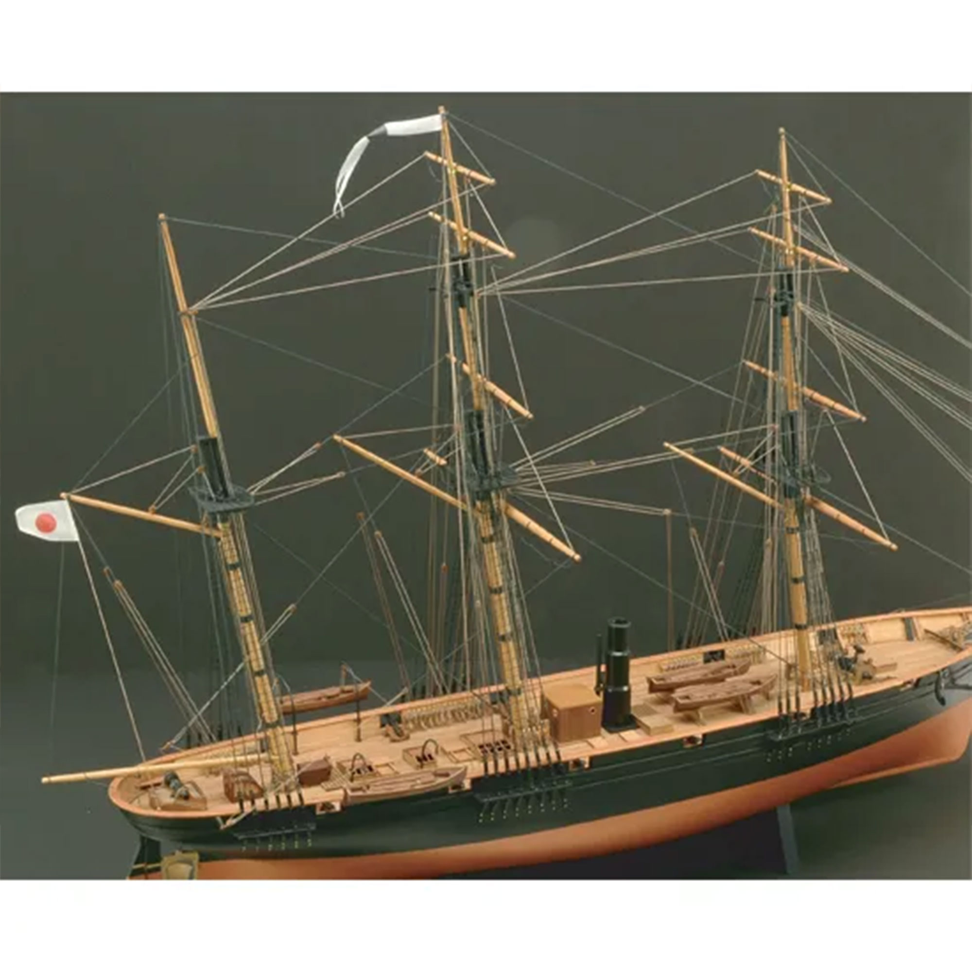 咸臨丸(帆無）1/75の画像