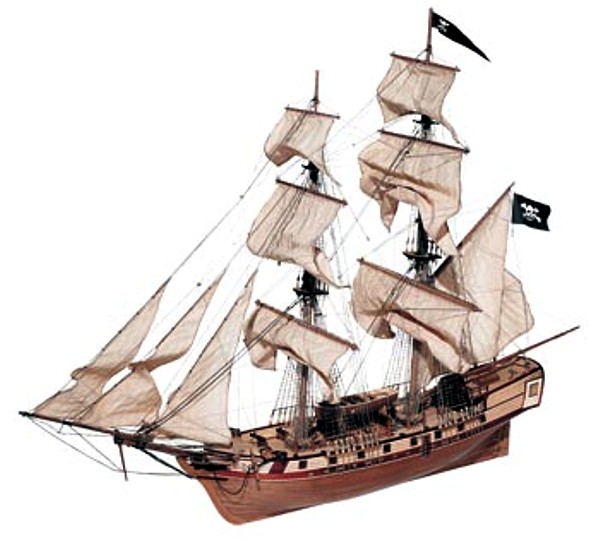 木製帆船模型キット（入門用） コルセア