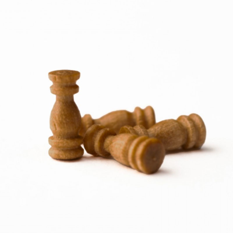 ●支柱(ウオールナット)タカサ6mm（1セット10）の画像