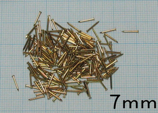 真鍮釘7mm(200本）画像