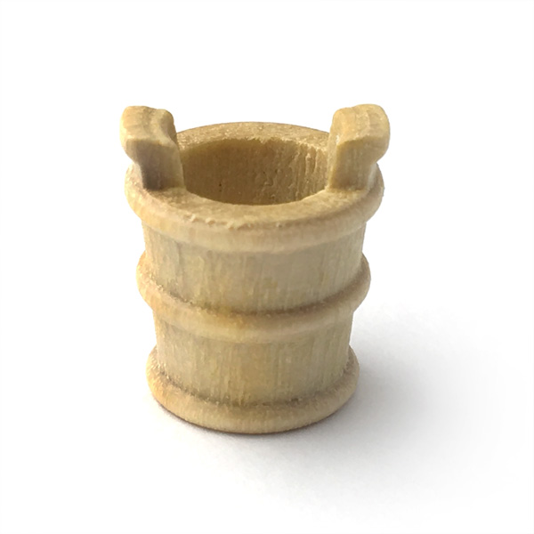 木製バケツ（２個）12mmの画像