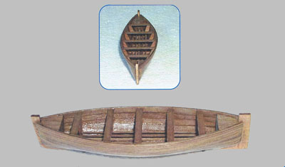 ライフボート(組立式）105×31×21mm画像