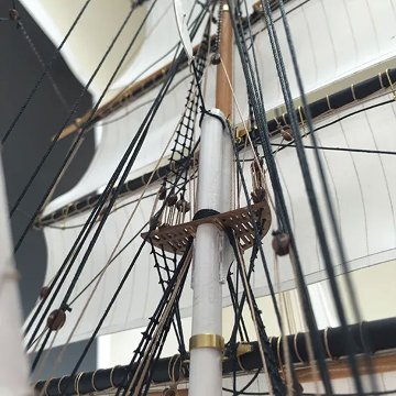 カティサーク（帆付き）1/100の画像