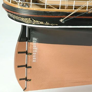 カティサーク（帆付き）1/100の画像