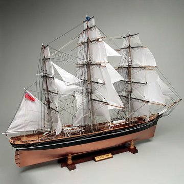 カティサーク（帆付き）1/80の画像