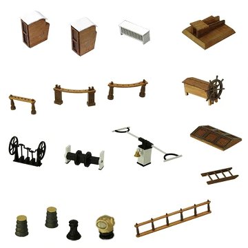 カティサーク（帆付き）1/80の画像