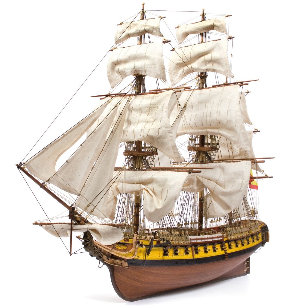 木製帆船模型キット メルセデス