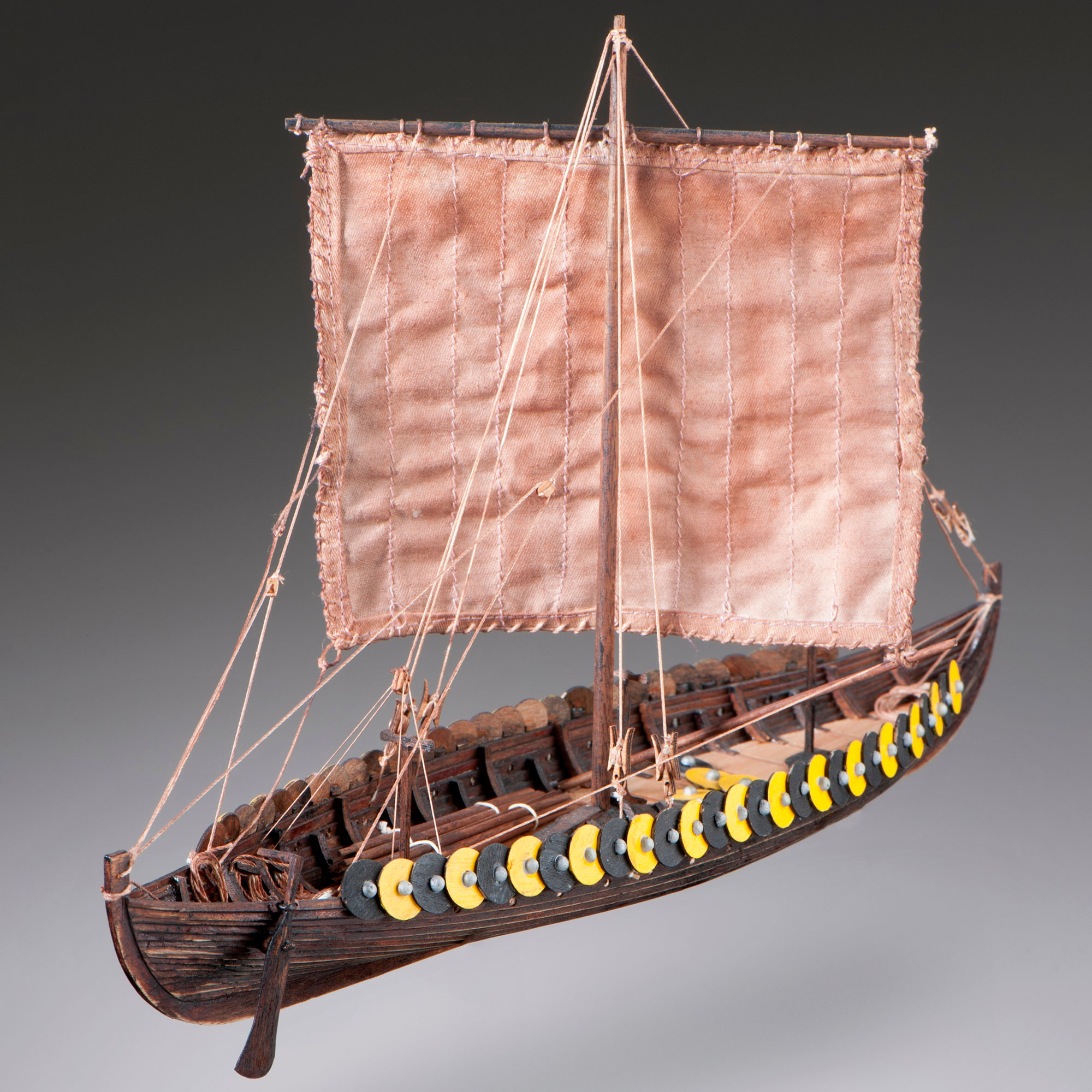 木製帆船模型キット バイキング ゴクスタッド