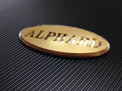 ピラーエンブレム（ミラー製）の画像