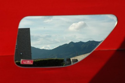 日野グランドプロフィア　スーパーミラー安全窓画像