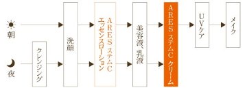 ［店頭販売のみ］JC ARES ステムC クリームの画像