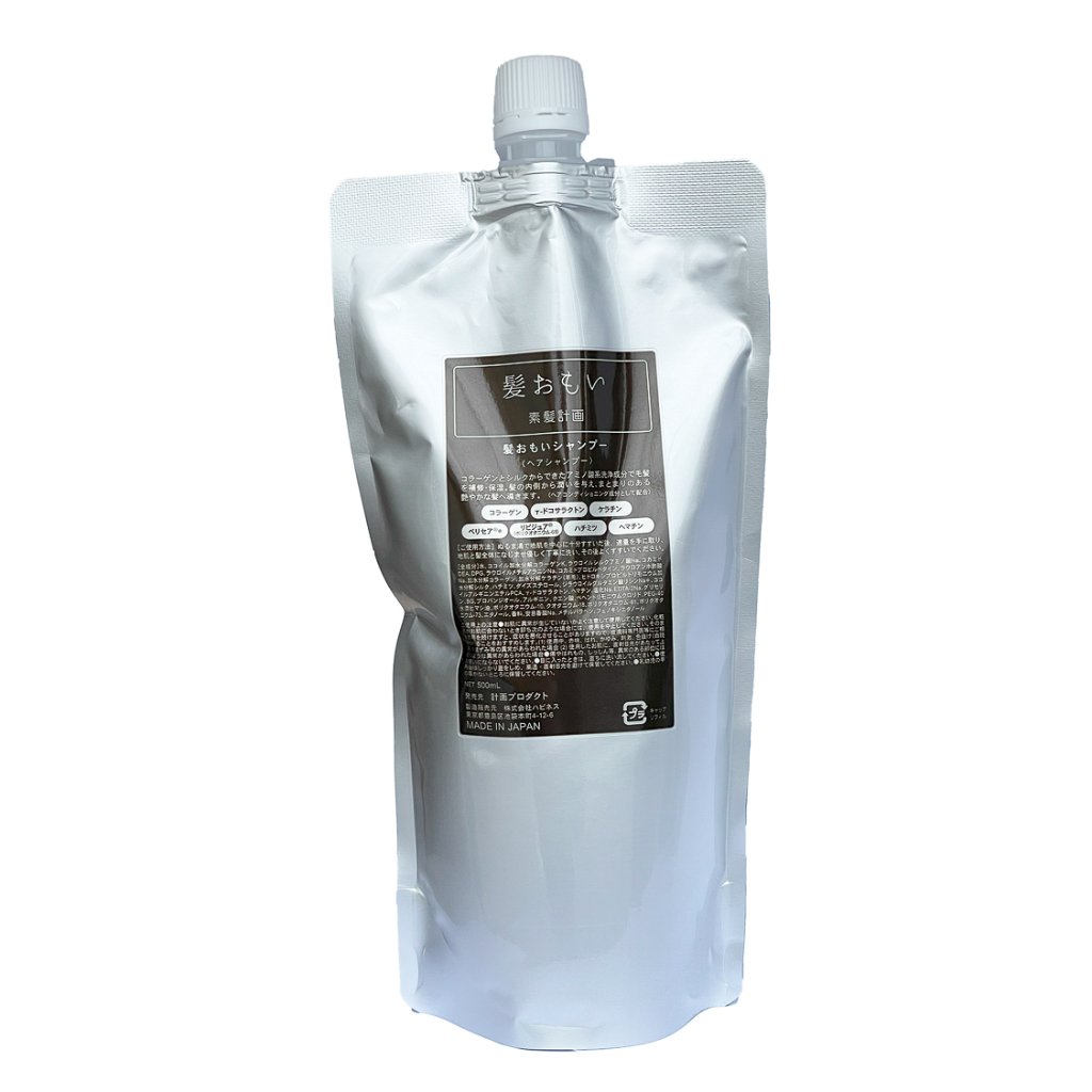 【詰替500ml】髪おもい-シャンプーの画像