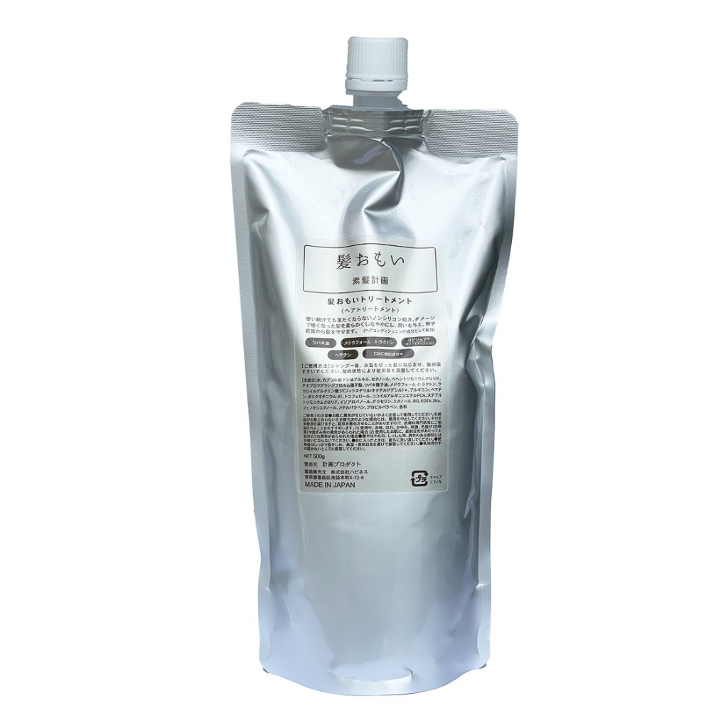 【詰替500g】髪おもい-トリートメントの画像