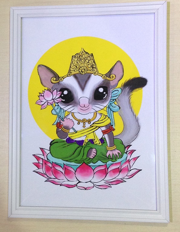フクモモ菩薩の画像