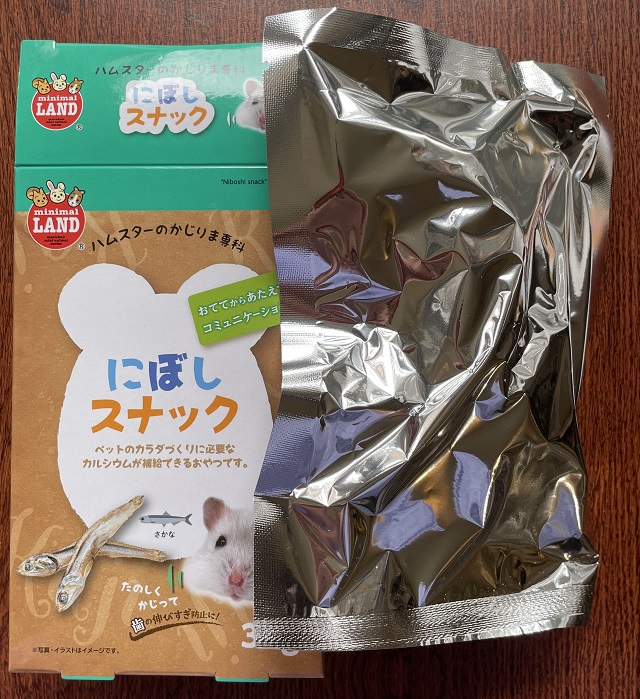 にぼしスナック　35g　ミニマルランドの画像