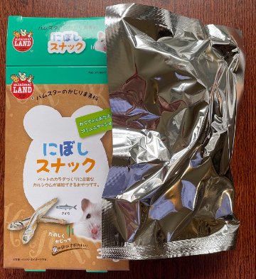 にぼしスナック　35g　ミニマルランドの画像