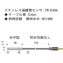 TR-0306 ステンレス保護管センサ | Move オンラインショップ