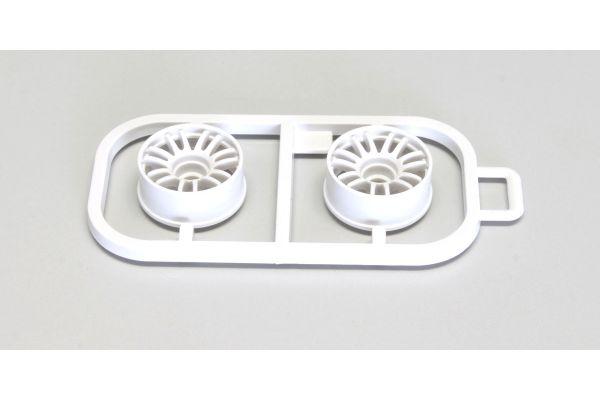 京商 MZH131W-N15B マルチホイールIIナロー/オフセット1.5 (ホワイト/RE30/2本入) の画像