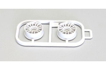 京商 MZH131W-N15B マルチホイールIIナロー/オフセット1.5 (ホワイト/RE30/2本入) の画像