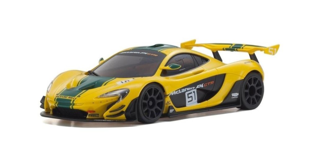 京商 MZP235YG ASC マクラーレン P1 GTR（イエロー/グリーン）の画像