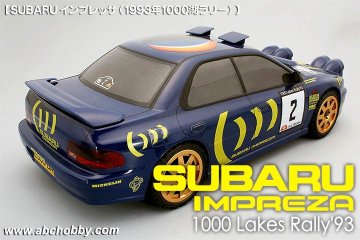 ABC 60907 01スーパーボディ SUBARU インプレッサ（1993年1000湖ラリー）の画像