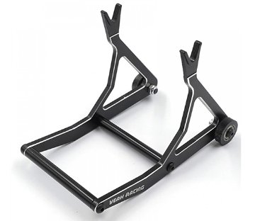 YeahRacing KYMC-007BK 京商 1/8 バイク用 アルミスタンド ブラックの画像